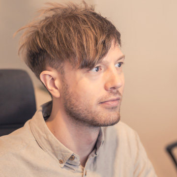 Andreas Nilsson är utvecklare på Adaptive Media