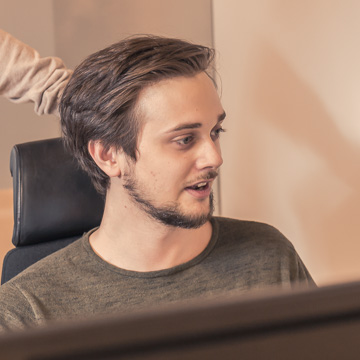 Tobias Fröberg är utvecklare på Adaptive Media