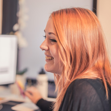 Johanna Kviberg är Frontend & UI design på Adaptive Media
